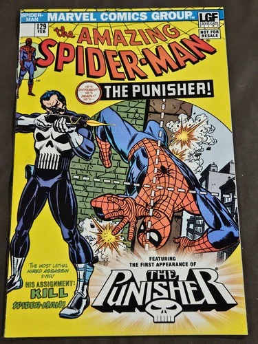 AMAZING SIDERMAN 129 1st Punisher LGF