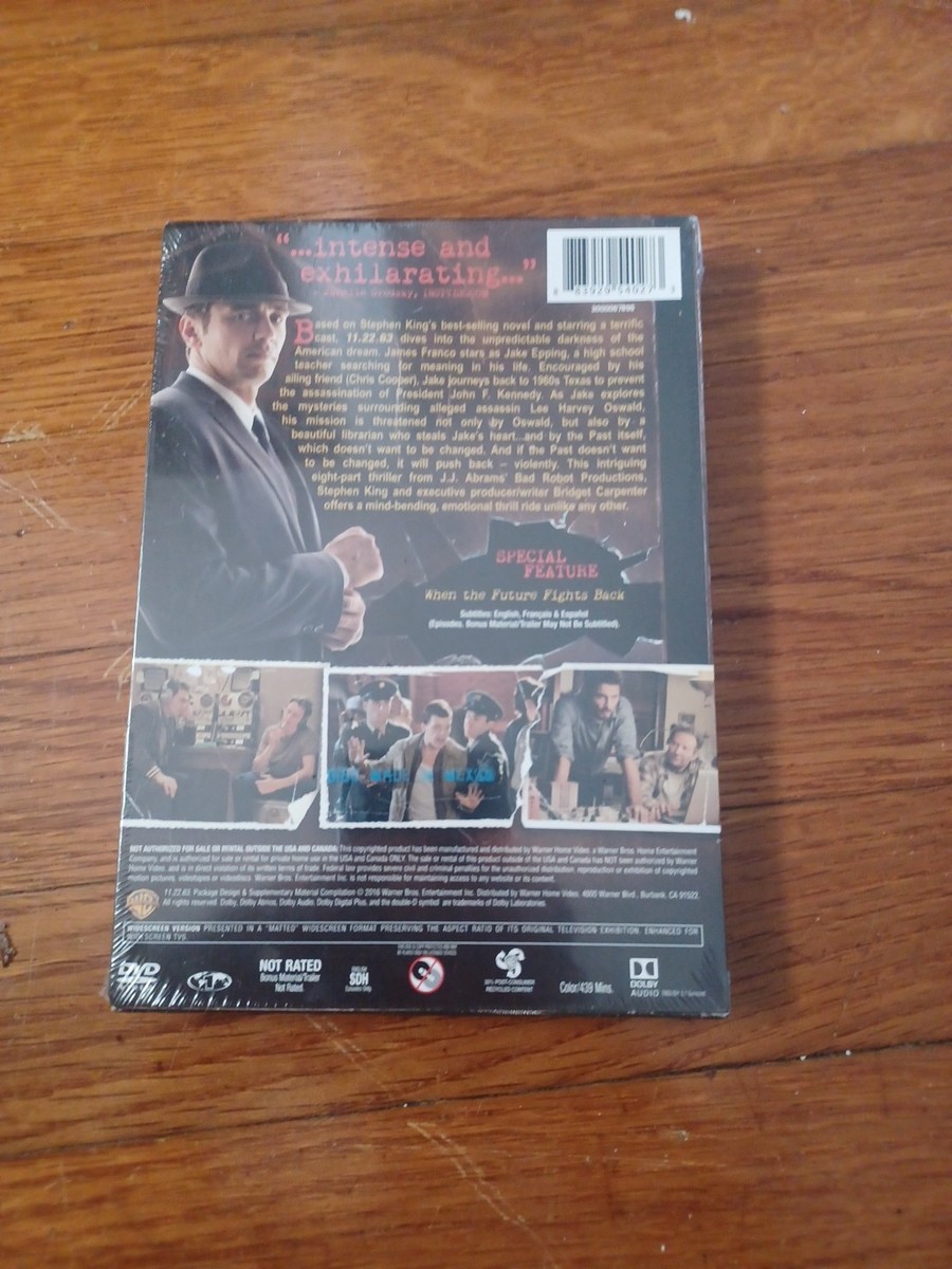 3部全集のDVD 11.22.63 (DVD, 2016) for sale online | eBay