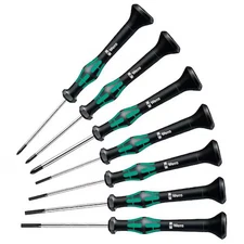 Wera 05345271001 Precision Screwdriver Set, Sl/Ph, 7 Pcs