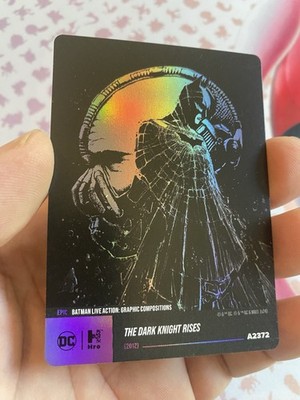 Official DC - Batman 85 Years: Graphics Compositions Dark Knight Rises Holo Epic