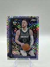 2025 Topps Chrome NBA Donte DiVencenzo Minnesota Timberwolves X-Fractor #145