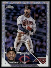 2023 Topps Chrome Logofractor Edition #28 Byron Buxton