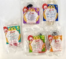 1995 McDonald  s Barbie International Happy Meal Toys Complete Set 1- 5