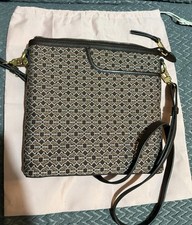 Radley Crossbody Pockets Bag In Neutral Browns Great Condition With Dust Bag