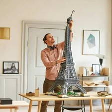 New Eiffel Tower 10307 pcs 10001 Building Bricks Set - Toy Gift Display