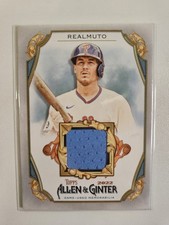 J.T Realmuto Phillies 2022 A&G Game Used Patch 💯🔥