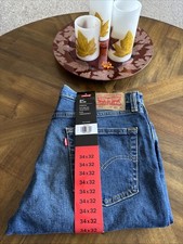 LEVIS 511 SLIM Fit STRETCH Jeans BLUE Denim LEVI'S NEW CHOOSE 34 waist by 32 NWT