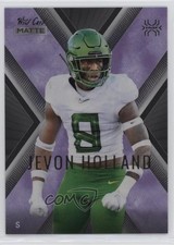 2021 Wild Card MATTE X-Plode Black - Purple X Jevon Holland Rookie RC 0s2w. rookie card picture