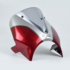 Pyramide Pare-Brise Perle Nébuleuse Rouge / Argent Honda Monkey 125 2021 - 2025