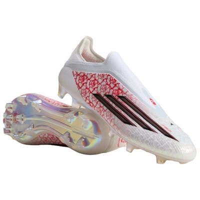 Lamine Yamal x adidas F50 Elite Laceless FG Cloud White Black