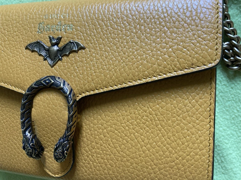New GUCCI Garden Dionysus Women’s Crossbody Wallet On Chain Shoulder Bag - Image 4 of 4