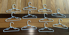 10 White Hangers Fits 15 to 18 Inch Doll Clothes Good For American Girl Our Gen.