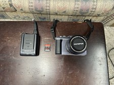 Olympus PEN E-PL1 Digital Cam w/ 14-42mm 3.5-5.6 IIR Lens and Battery  CLEAN 