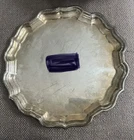 Reed & Barton 8”  Tray -   Sterling Silver  X364 Chippendale- Engraved