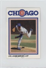 1987 David Berg Chicago Cubs Jamie Moyer #49 02vq