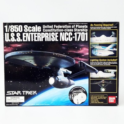 Bandai Star Trek 1/850 USS Enterprise NCC-1701 Plastic MODEL KIT