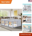 Durable and Lightweight 74" x 50" Baby Playard - Ultimate Safety for Toddlers