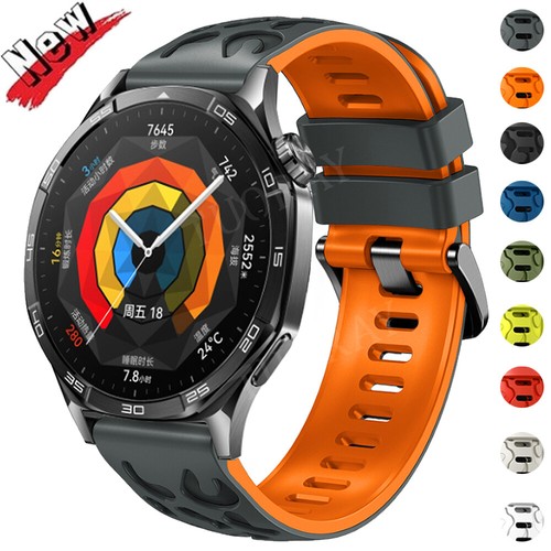 Silicone Strap for Garmin Vivoactive 4 Venu 3 2 Forerunner 265 255 745 Band 22mm - Picture 2 of 232