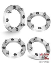 4x156 Wheel Spacers for EZGO EZ GO Golf Cart Club - 1 Inch Silver