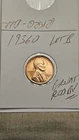 wheat penny 1936D GREAT RED BU 1936-D LOT #B LINCOLN CENT NICE UNC RED LUSTER