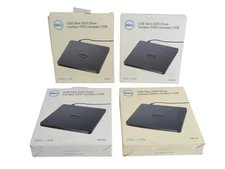 Lot Of 4 Dell USB Slim DVD Drive +/-RW Optical Drive DW316 - Free Shipping