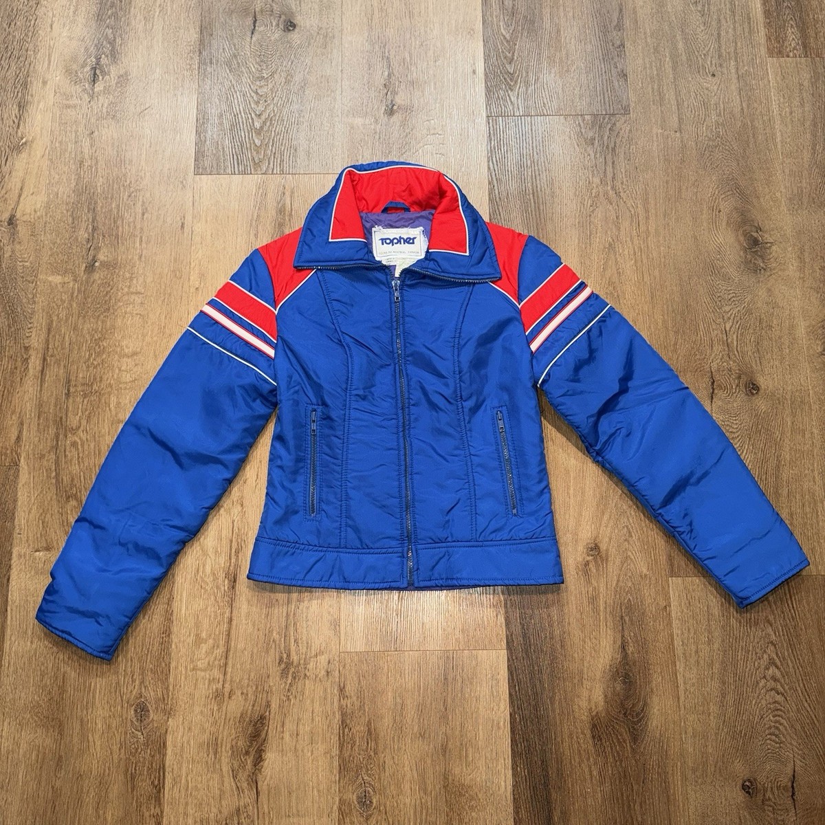 MCM ESSENTIALS Vintage Jacket Blue 38 Italy