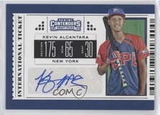 International Ticket Autographs Kevin Alcantara #2 Prospect Ticket /99 RC