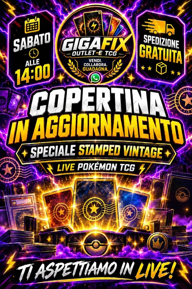Speciale stamped vintage Pokémon e non solo..