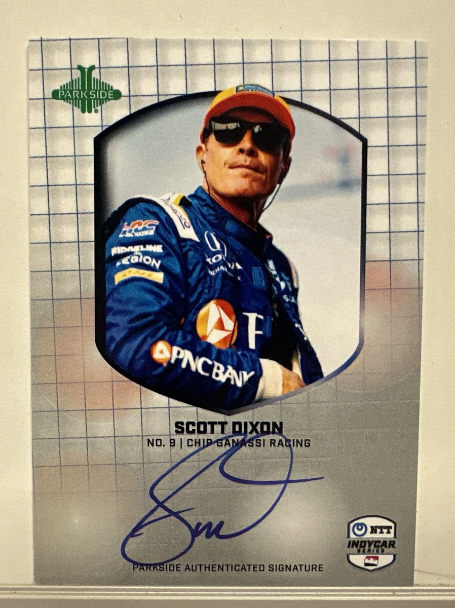 2025 Parkside Indycar Signature Series Scott Dixon Autographed