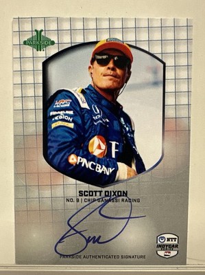 2025 Parkside Indycar Signature Series Scott Dixon Autographed