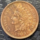 1909 Indian Head Cent