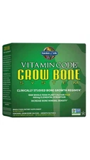 Garden of Life Vitamin Code Grow Bone Growth System Supplement - Exp 2/27