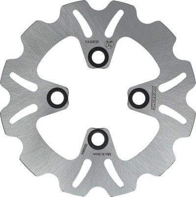 Bremsscheibe vorne BRAKING Wave YA30FID für Derbi DXR 250 DD 2007-2008