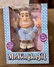 MR. WONDERFUL TALKING FIGURE 2003 ORIGINAL BOX-16 DIFFERENT PHRASES