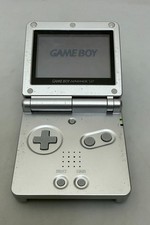 Nintendo Game Boy Advance SP Silver AGS-001 Console GBA Works Perfect Average