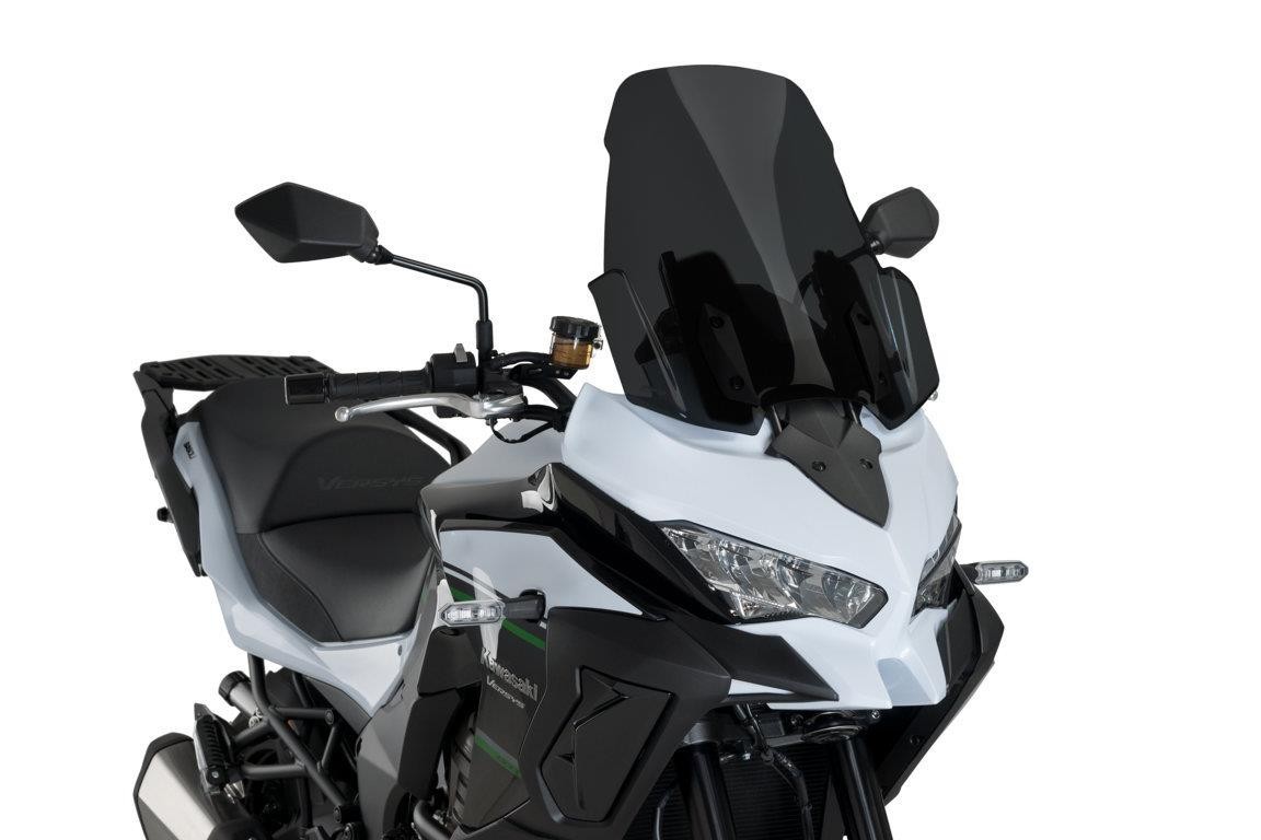 Puig Touring Screen Dark Smoke Kawasaki Versys 650 2015 - 2021 1000 2012 - 2024