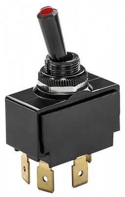 WHITECAP IND LIGHTED TIP TOGGLE SWITCH (MOM. ON/- S-7053C