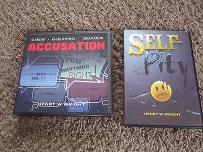 SELF PITY & ACCUSATION Henry W. Wright DVD Audio CD 2 Sets Be In Health