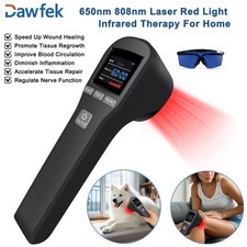 Dual Wavelength Pet Rehabilitation Device - 650nm  808nm Red Light Therapy