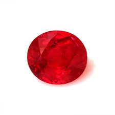 Burma (Myanmar) Oval Red Ruby 3.18CT