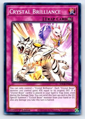 Crystal Brilliance Common Structure Deck: Legend of the Crystal Beasts SDCB-EN03