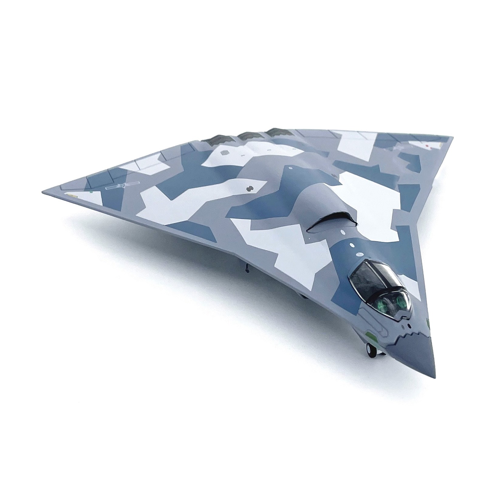 1/144 China Air Force Sixth Generation Fighter Jet J-36 Fighter Model /w Stand