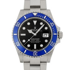 Rolex ROLEX Submariner date 126619LB black WATCH 741654
