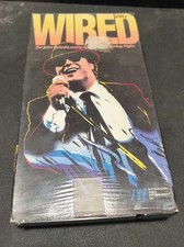Wired VHS (John Belushi, 1989) Original Box With Plastic Wrapping