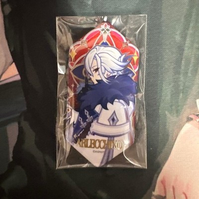 Genshin Impact Arlecchino Fatui Harbinger Enamel Pin Can Badge  Frost & Flame,