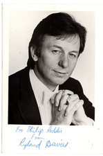Ryland Davis Signed Photo / Autograph Opera Singer