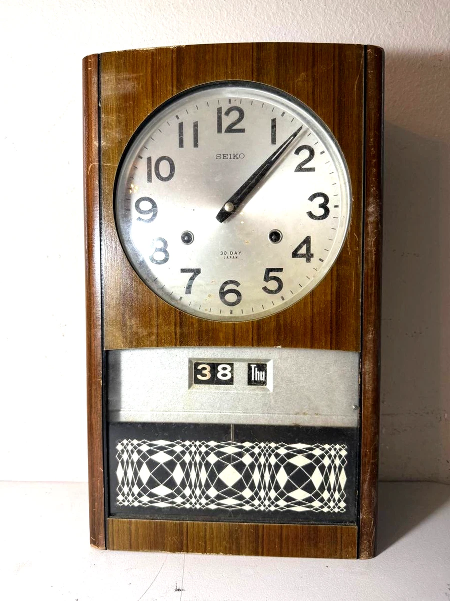 vintage seiko wall clock products for sale | eBay