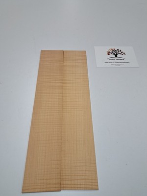Figürliches verwittertes Bergahornfurnier - 10 NATURHOLZ Blätter - 420 mm x 75 mm