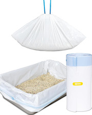 Cat Litter Box Liners: 36" X 18" Large Cat Litter Box Bags, 2 Mils Extra Thick,