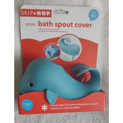 BRAND NEW Skip Hop Moby Bath Spout Cover Protector Universal Fit Blue Whale
